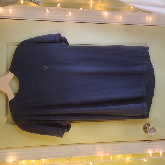 Women's American Eagle Outfitters Legend T Medium navy blue - Picture 1 of 8
